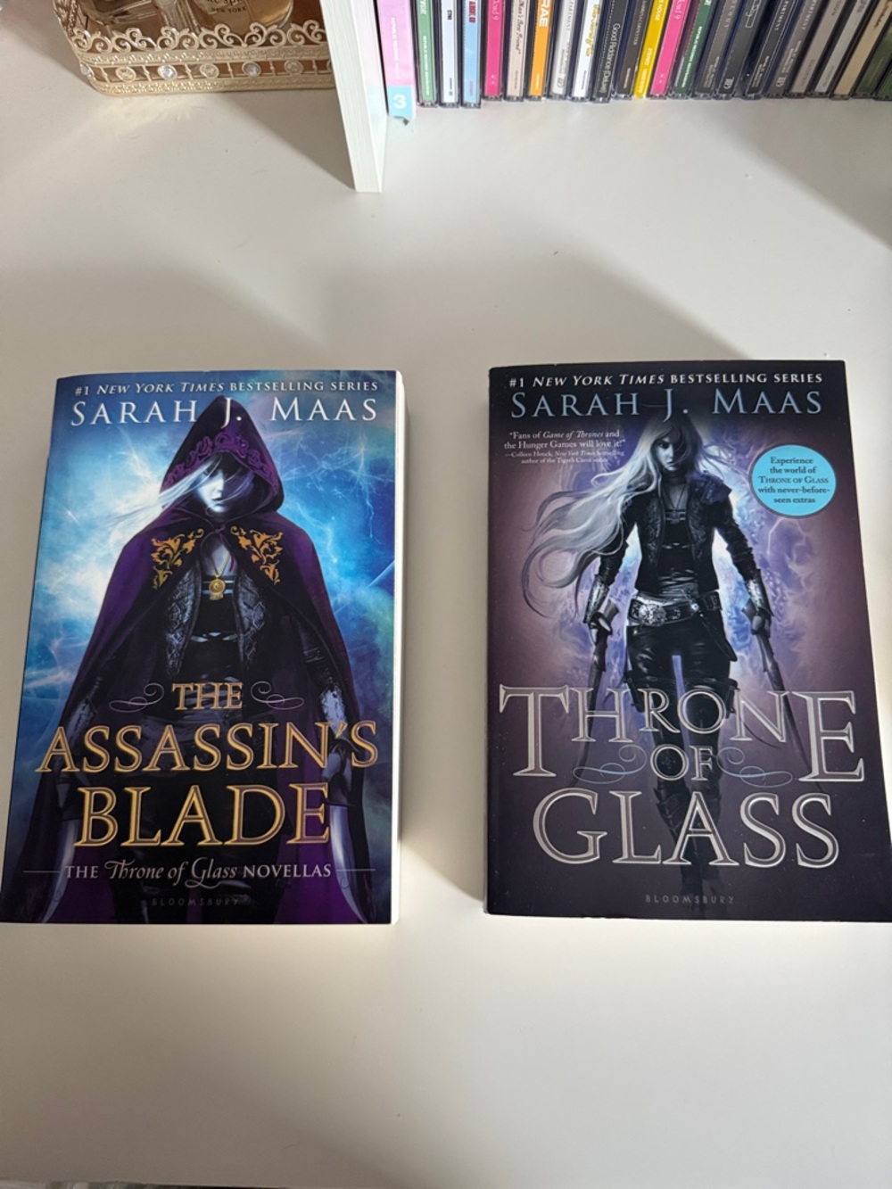 Throne of Glass and Assassin’s Blade ORIGINAL COVER